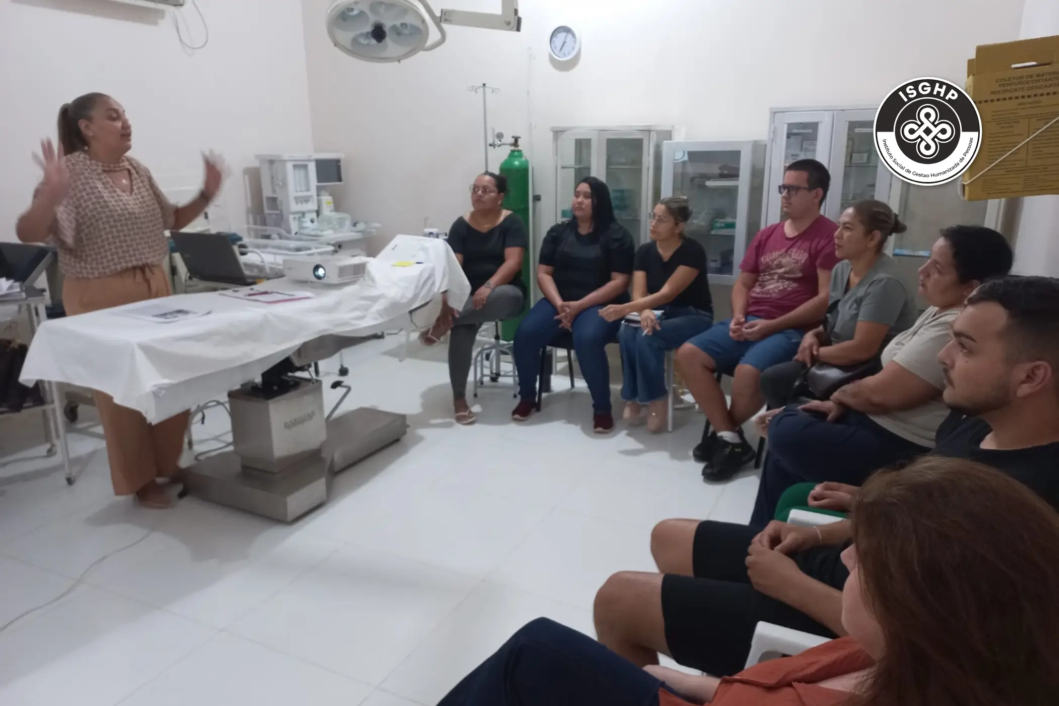 Capacitação da Equipe de Enfermagem e Recepção do Hospital Municipal de Tapurah